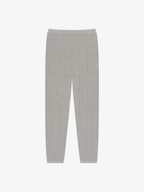 JOGGER PANTS IN MONOGRAM 72 JACQUARD