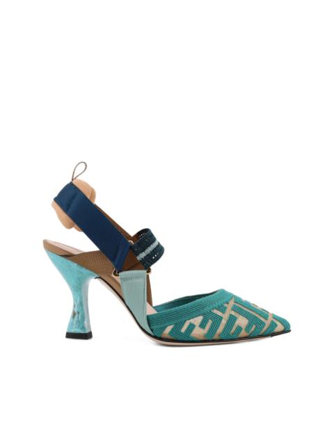 Colibrì logo-print straps pumps