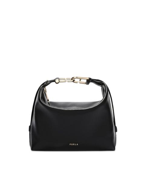 Tonie textured shoulder bag