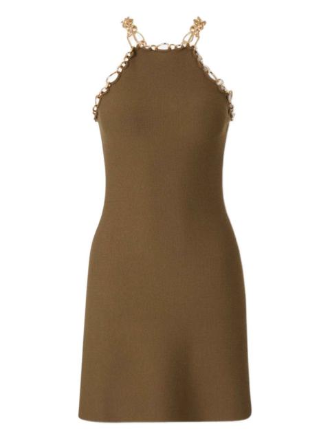 Prati chain-embellished mini dress