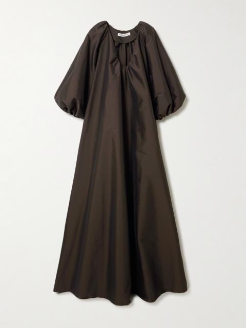 George Gathered Taffeta Gown