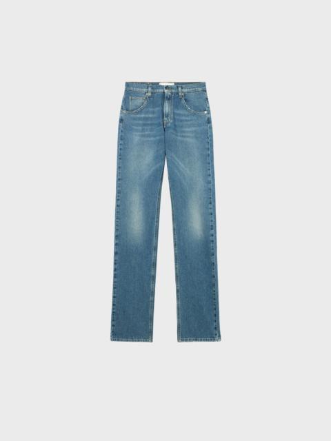STRAIGHT-LEG JEANS WITH LOGO