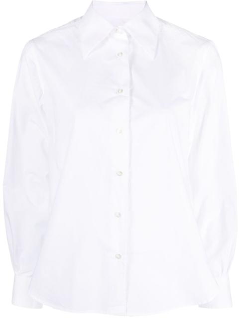 long-sleeve cotton shirt