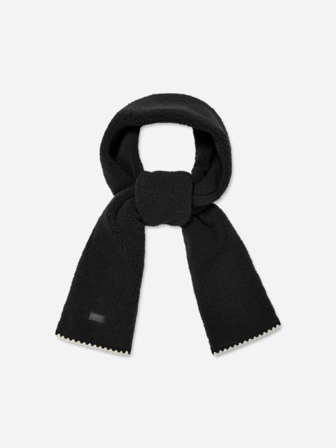 ® Women's ®fluff Scalloped Scarf Fleece Scarves in Black