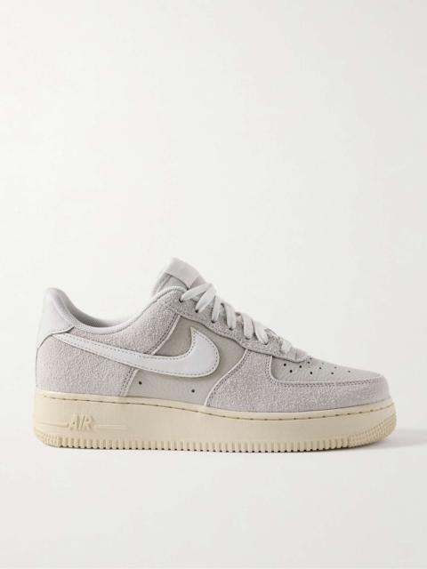 Air Force 1 '07 LX Brushed-Suede and Leather Sneakers