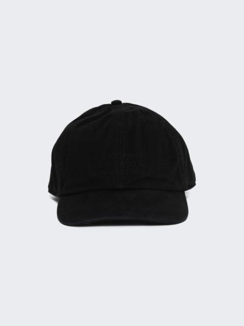 Cotton Canvas Cap Black