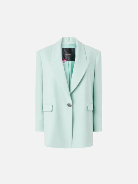 JACKET WITH ROSE JEWEL BUTTONS