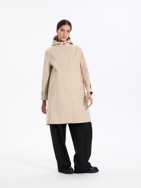 Watten Rubberised Hooded 3/4 Length Coat