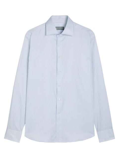 Canali Striped Cotton Shirt
