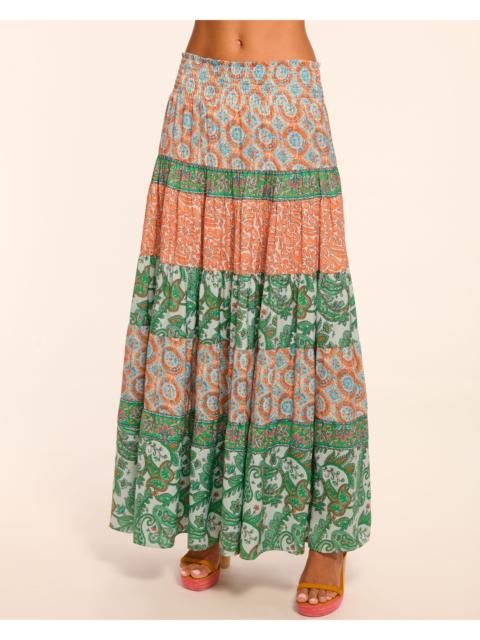 Dorotha Smocked Maxi Skirt