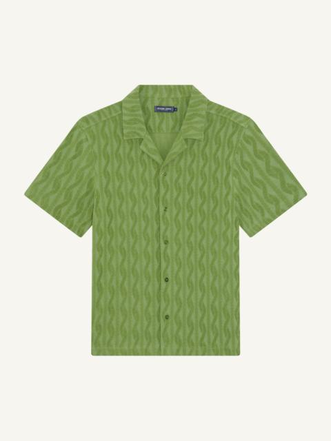 ROBERTO TERRY COTTON SHIRT