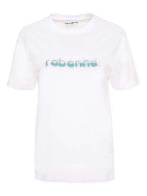 logo-detail crew-neck T-shirt