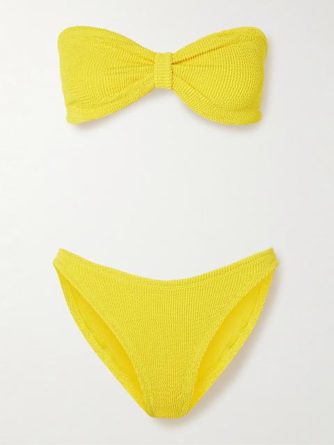 Jean Original Crinkle Bandeau Bikini