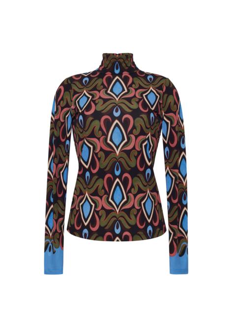 Piper Top
Our Best-Selling Turtleneck In A Geometric Print