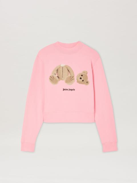 PALM BEAR FITTED CREW SWEATSHIRT