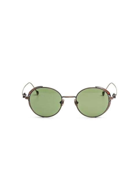 round-frame sunglasses