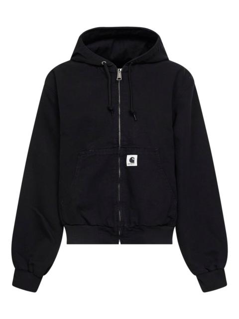 Black W' OG Active Jacket hooded jacket