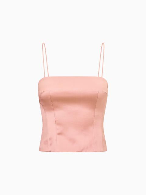 Cassana Satin Sleeveless Top