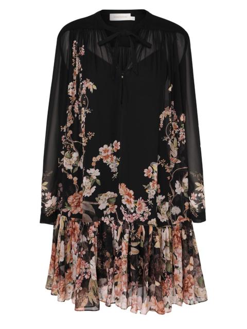 NATURA LANTERN MINI DRESS