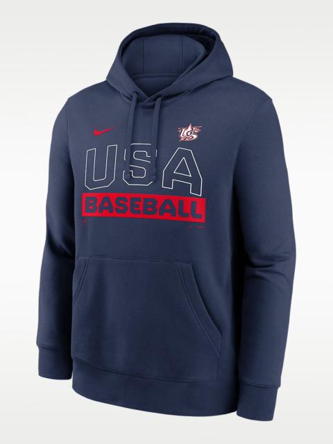USA Baseball 2026 World Baseball Classic Club Men's Nike Pullover Hoodie