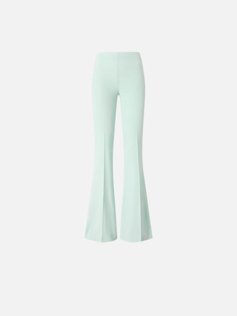 FLARED TROUSERS WITH PRESSED PLEAT DETAIL