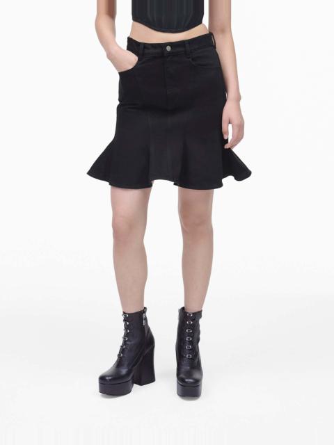 THE FLUTED MINI SKIRT