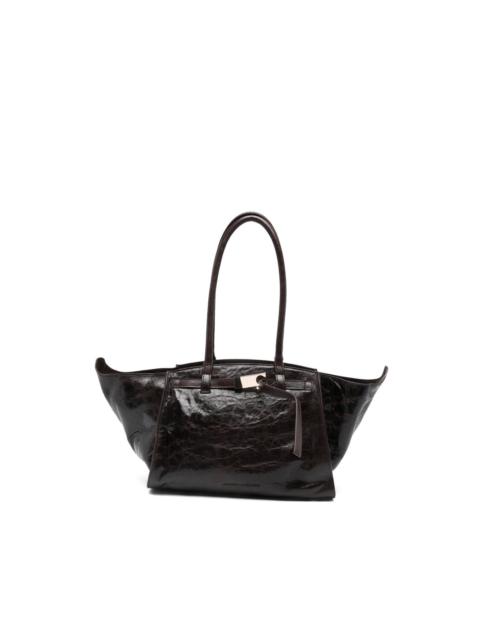 large Mame leather tote bag