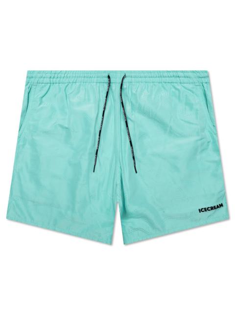 RUNNING DOG SHORT - ARUBA BLUE