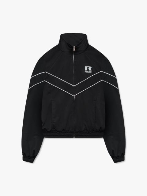 RHUDE MESH PIPING RAGLAN TRACK JACKET