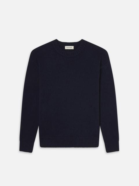 The Cashmere Crewneck Sweater in Navy