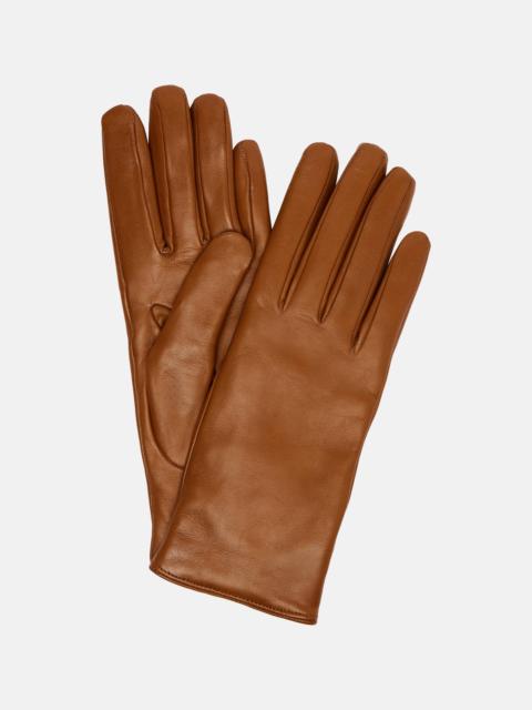 Leather gloves