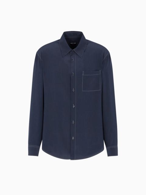 SILK CRÊPE SHIRT