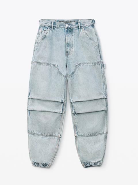 DOUBLE FRONT CARPENTER PANT IN DENIM