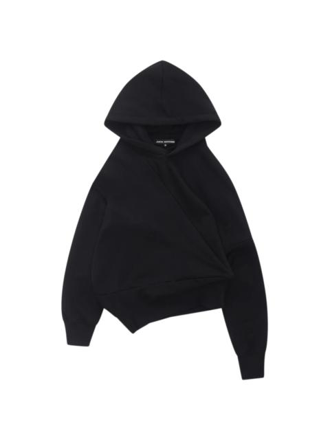 LADIES' HOODED T-SHIRT - BLACK