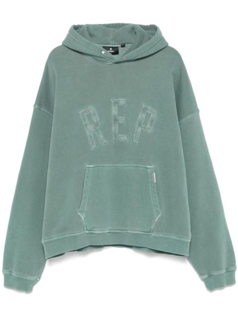 logo-appliqué hoodie