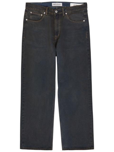 Our Legacy Third Cut Straight-leg Cotton Jeans
