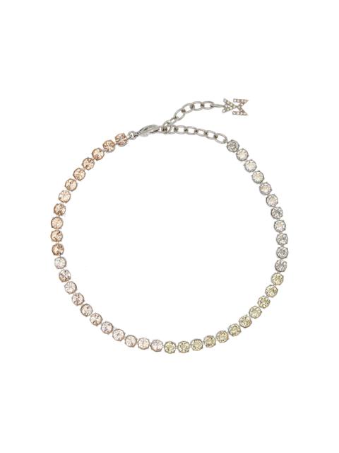 Crystal Tennis Anklet multi