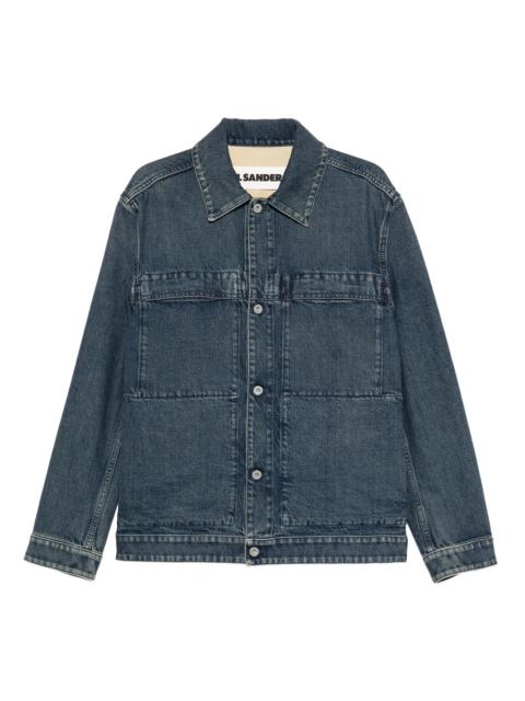 Jil Sander Button Pocket Dnim Jacket