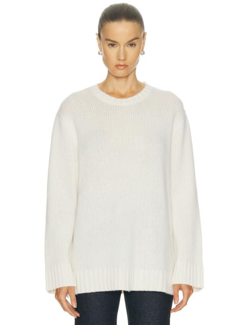 Cashmere Amelia Crewneck Sweater