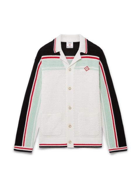 Tennis Crochet Shacket