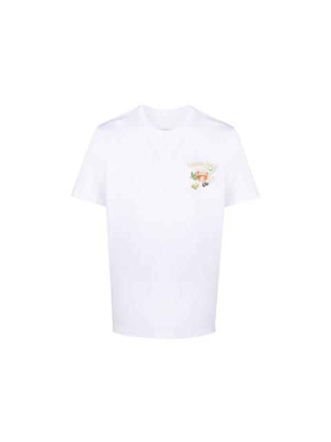 Casablanca Fruit and Food T-shirt White