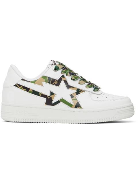 White Sta Icon ABC Camo Sneakers