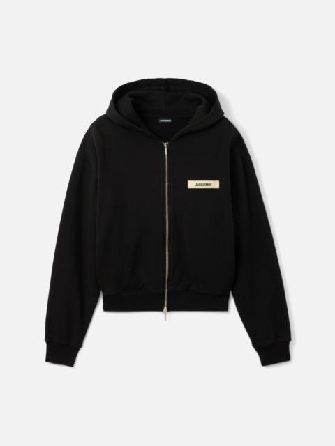 The Gros Grain zipped hoodie