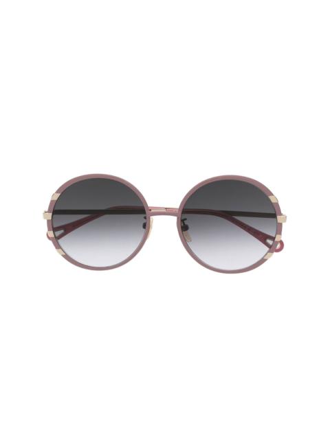 round frame sunglasses