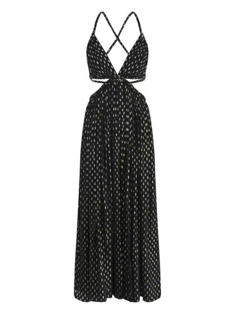 DAYLIGHT BRAID TRIM DRESS