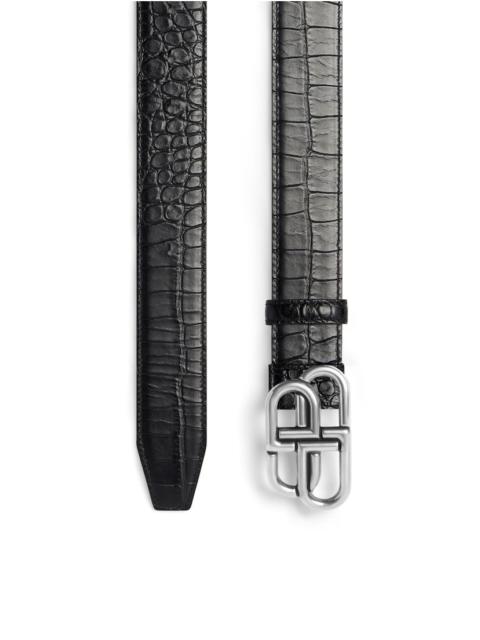 Men's Bb Large Belt in Black