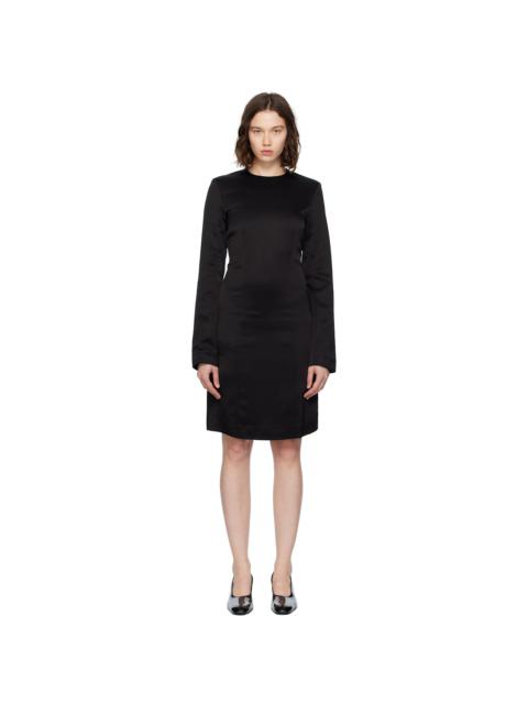 Black Dart Minidress