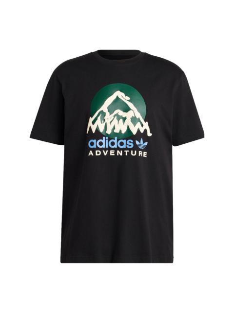 adidas Originals Adv MTN Fleece Tee 'Black' IC2361