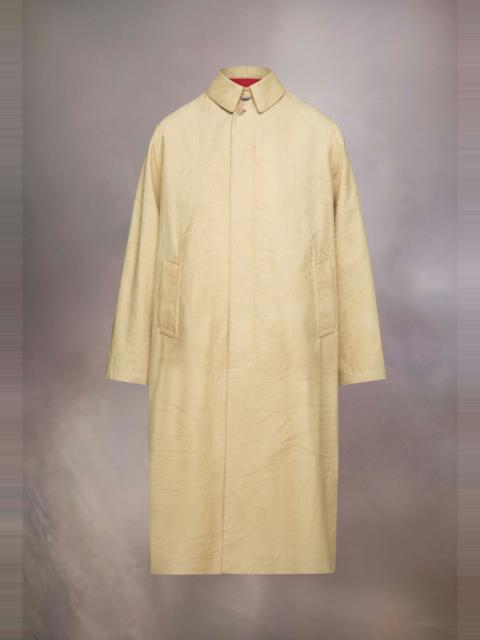 Utility cotton trench coat