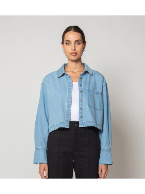 LAUREL BLOUSE | LIGHT WASH